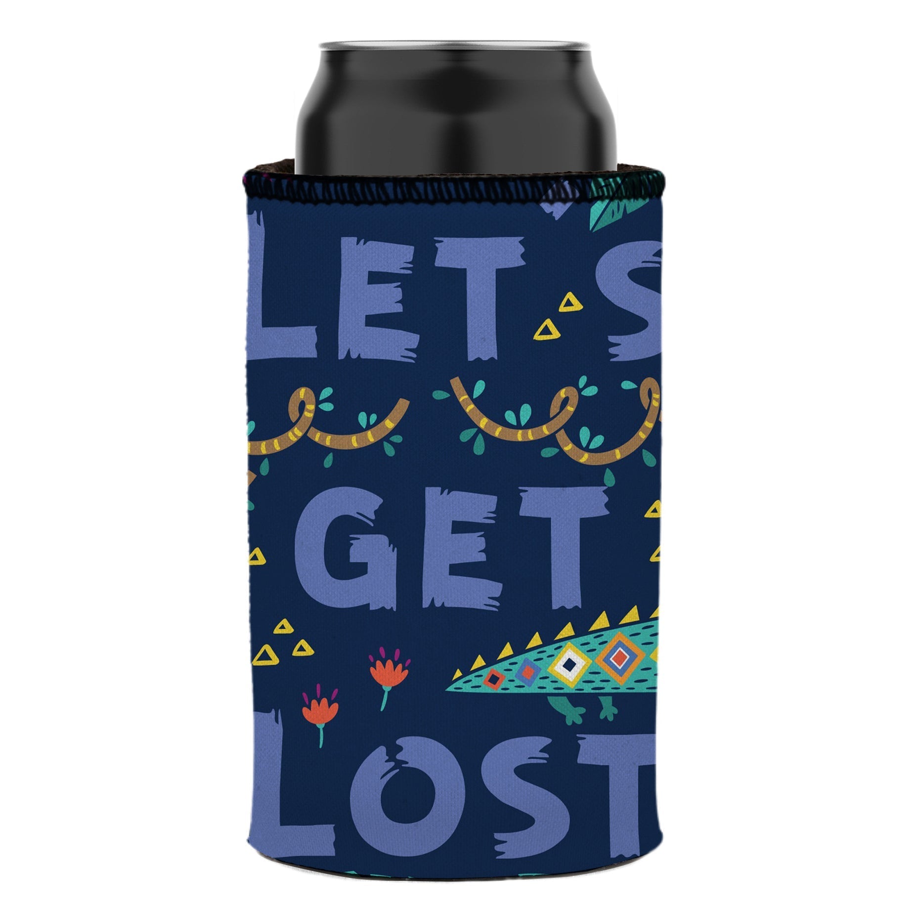 Lets Get Lost in the Wild Stubby Cooler 2-Pack - Standard 3