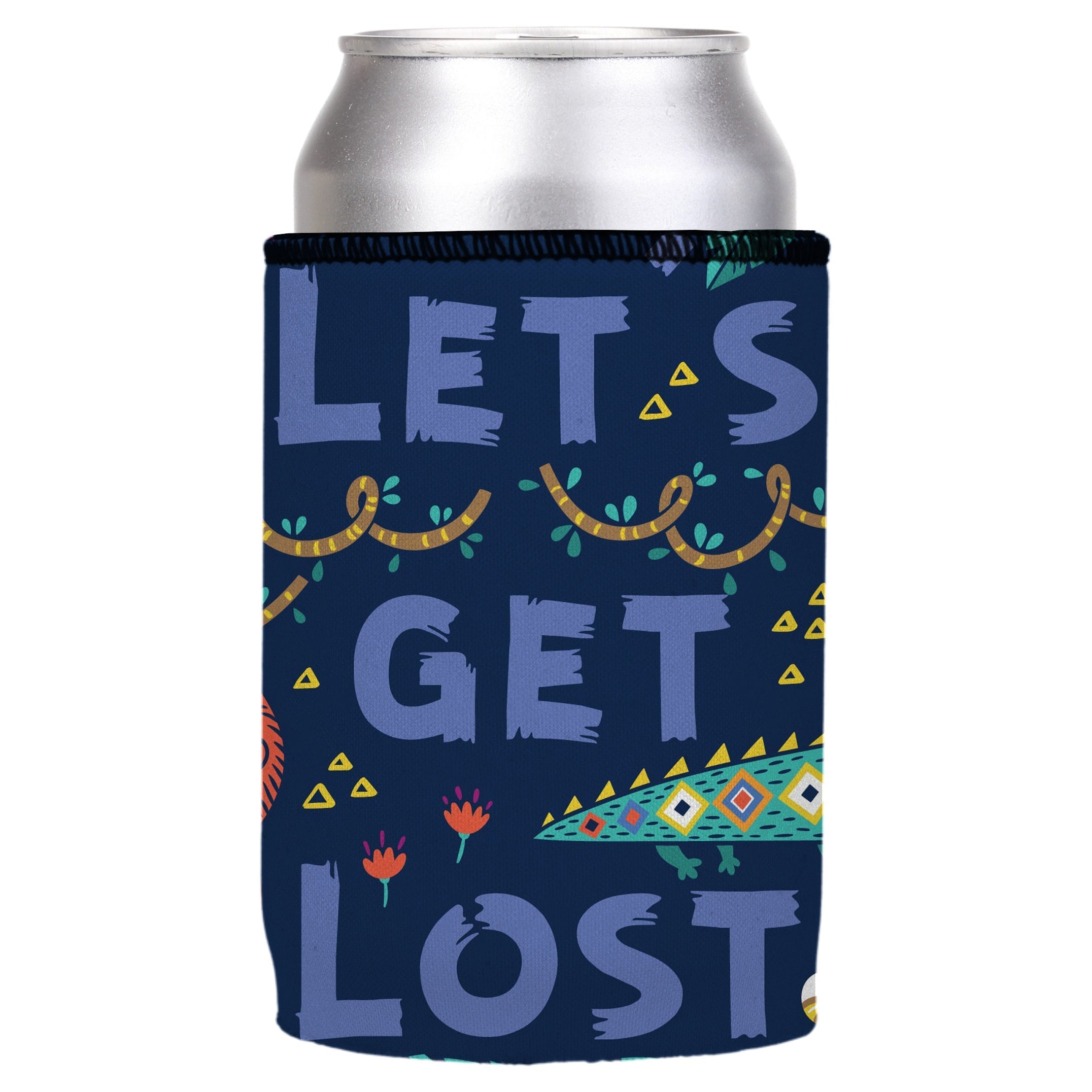 Lets Get Lost in the Wild Stubby Cooler 2-Pack - Standard 4