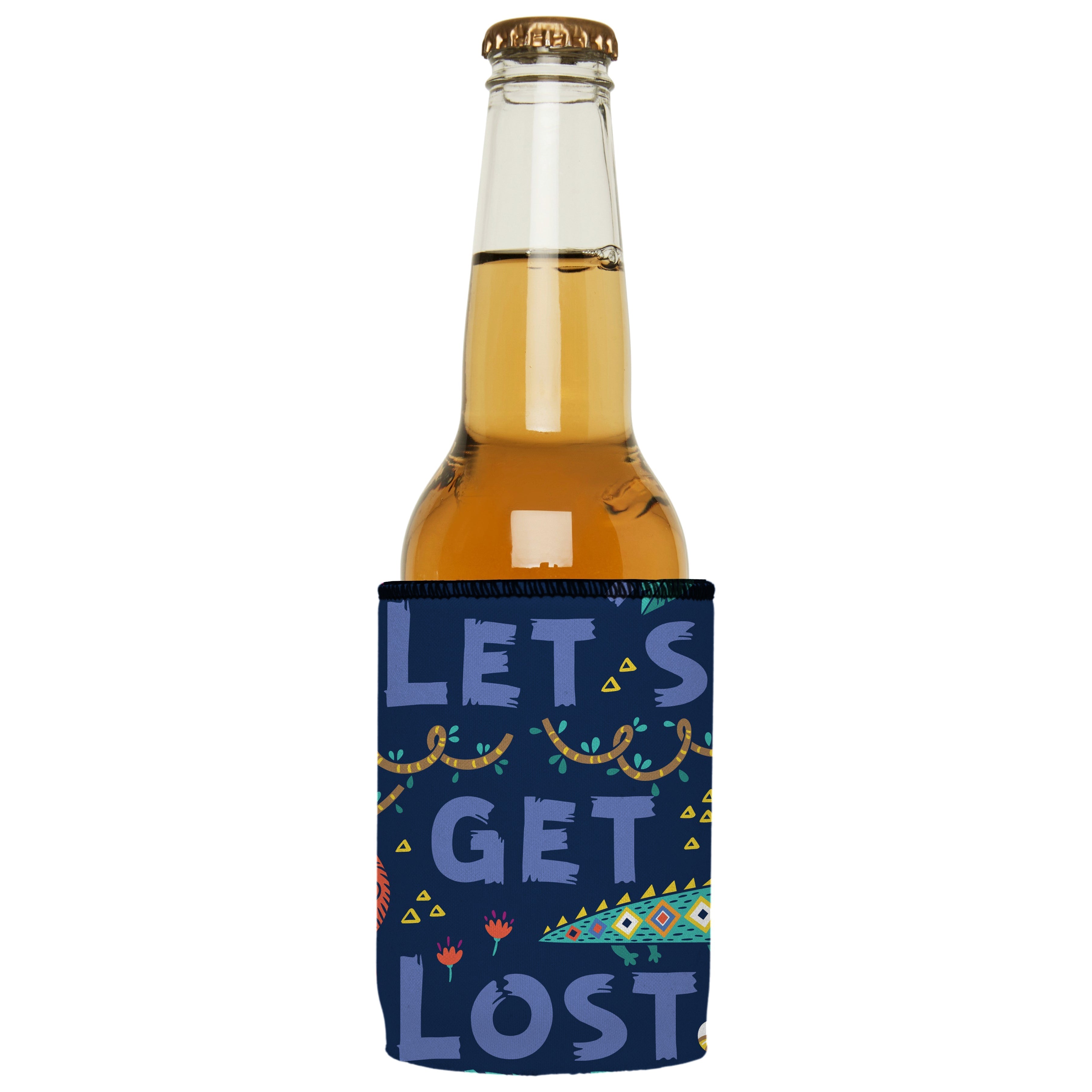 Lets Get Lost in the Wild Stubby Cooler 2-Pack - Standard 5