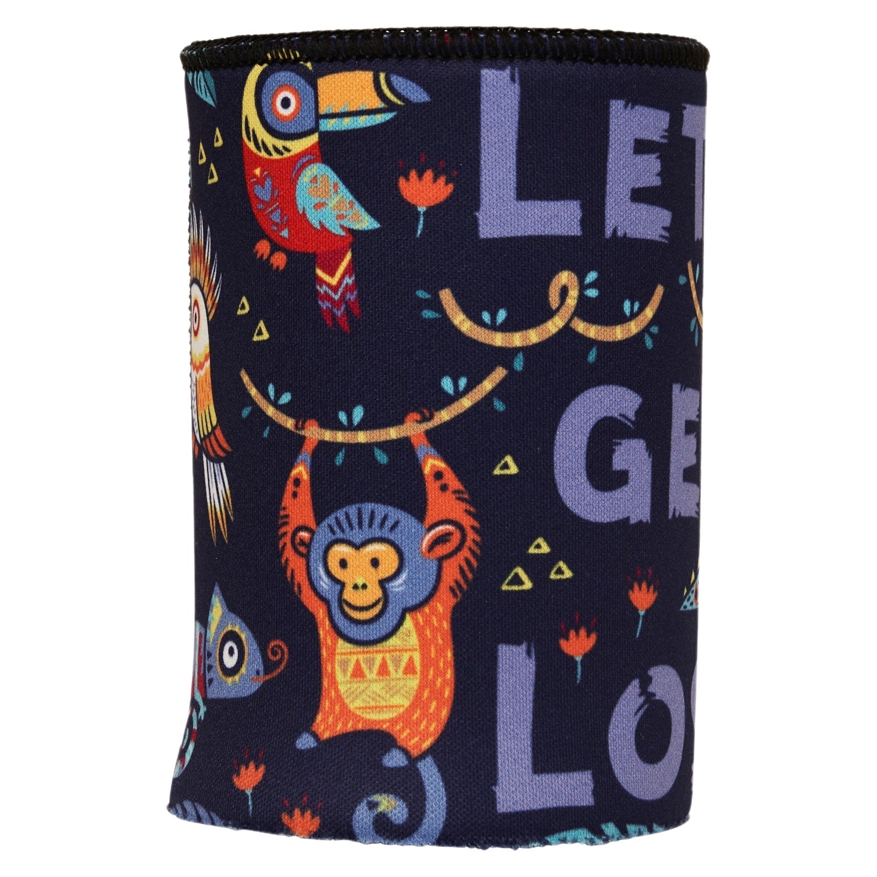 Lets Get Lost in the Wild Stubby Cooler - Standard 3