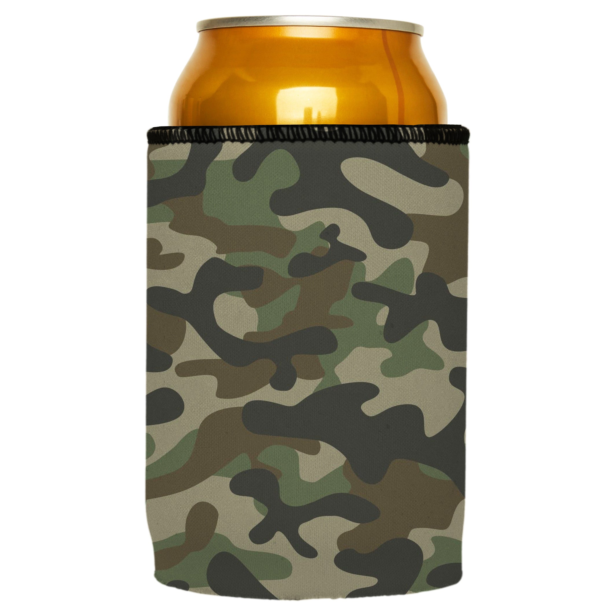 Woodland Camo Stubby Cooler - Standard 6