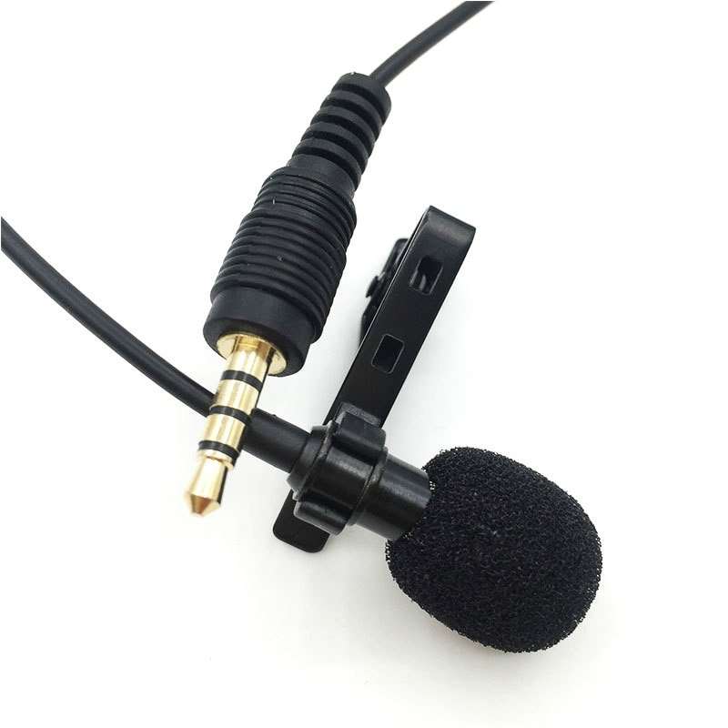 Hridz 3.5mm Clip-on Lapel Lavalier Microphone for Mobile Phone 5