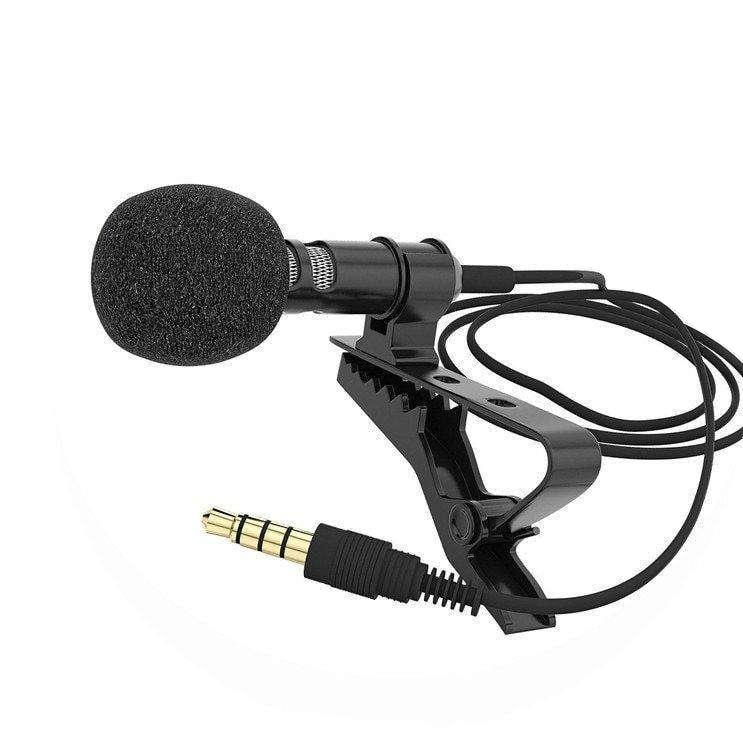 Hridz 3.5mm Clip-on Lapel Lavalier Microphone for Mobile Phone 6