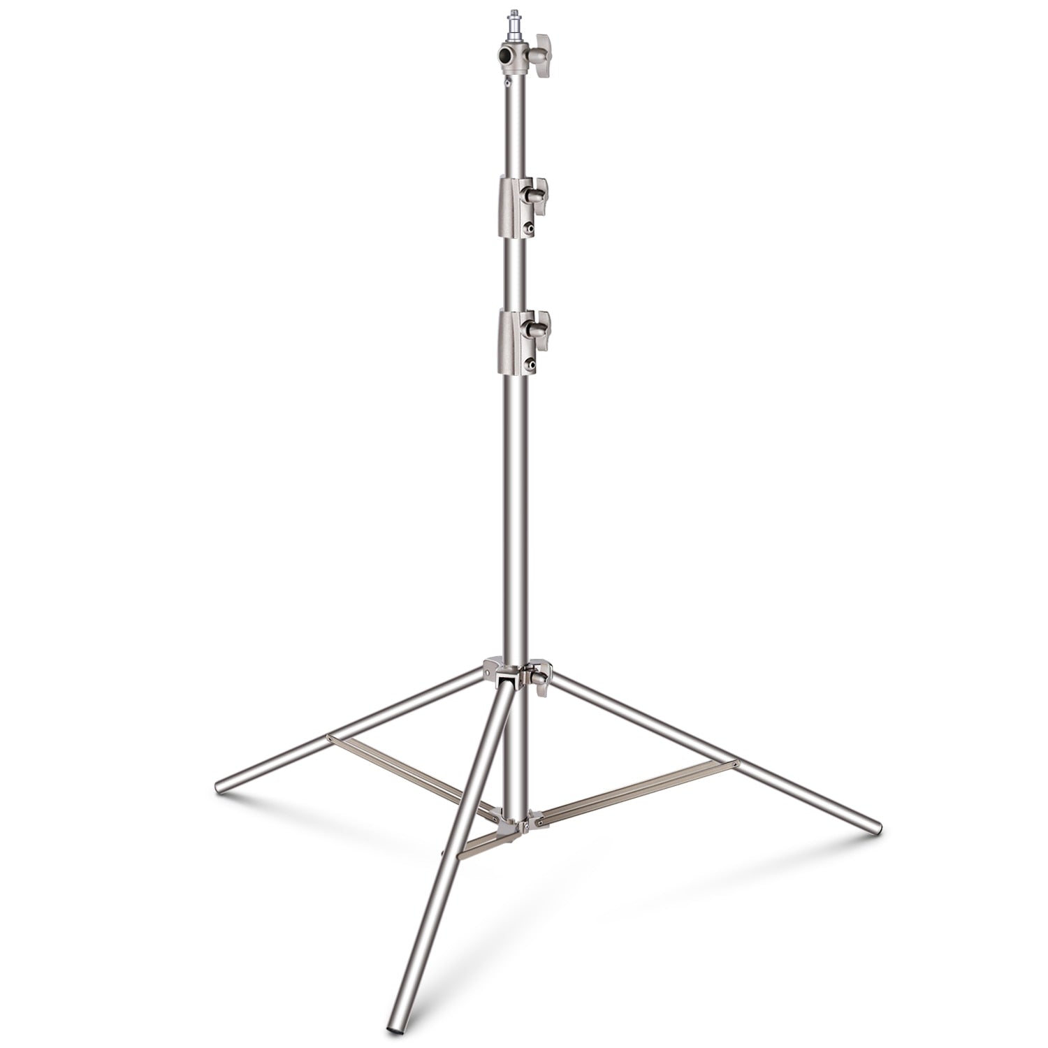 Hridz Stainless Steel 2.8m Heavy Duty Light Stand for Studio Softbox Bowen Lights Photography Studio 280cm Tripod 6