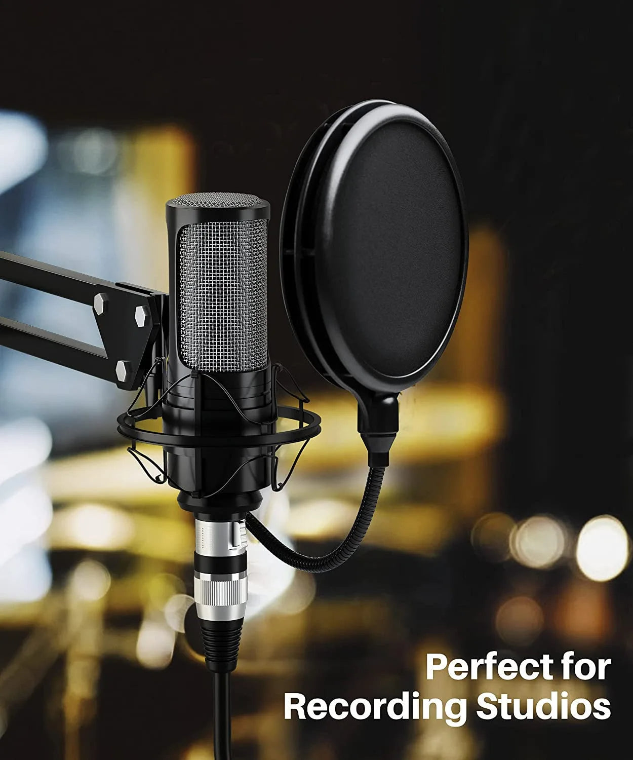 1m Hridz XLR Cable Male To Female Audio Output and Input Apply To KTV Microphone 3