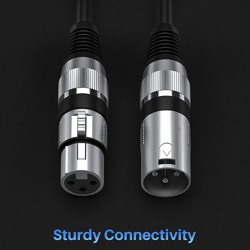 1m Hridz XLR Cable Male To Female Audio Output and Input Apply To KTV Microphone 7