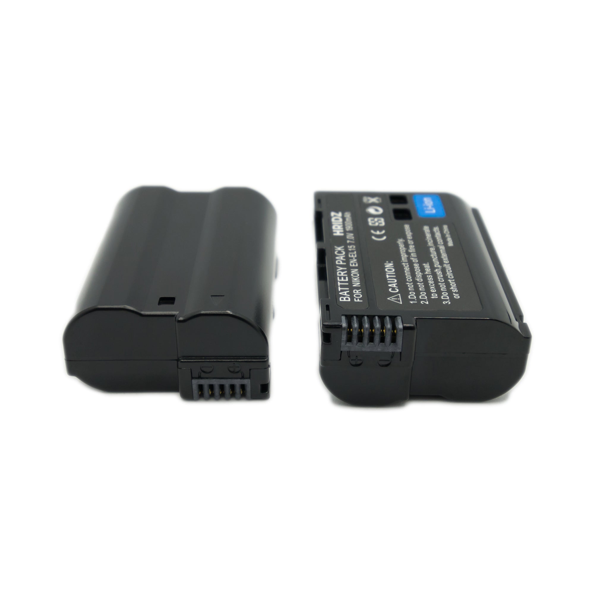 Hridz EN-EL15 Battery & Charger set for Nikon Z6, Z7, D780, D500, D600, D610, D750, D800, D810, D810a, D850 6