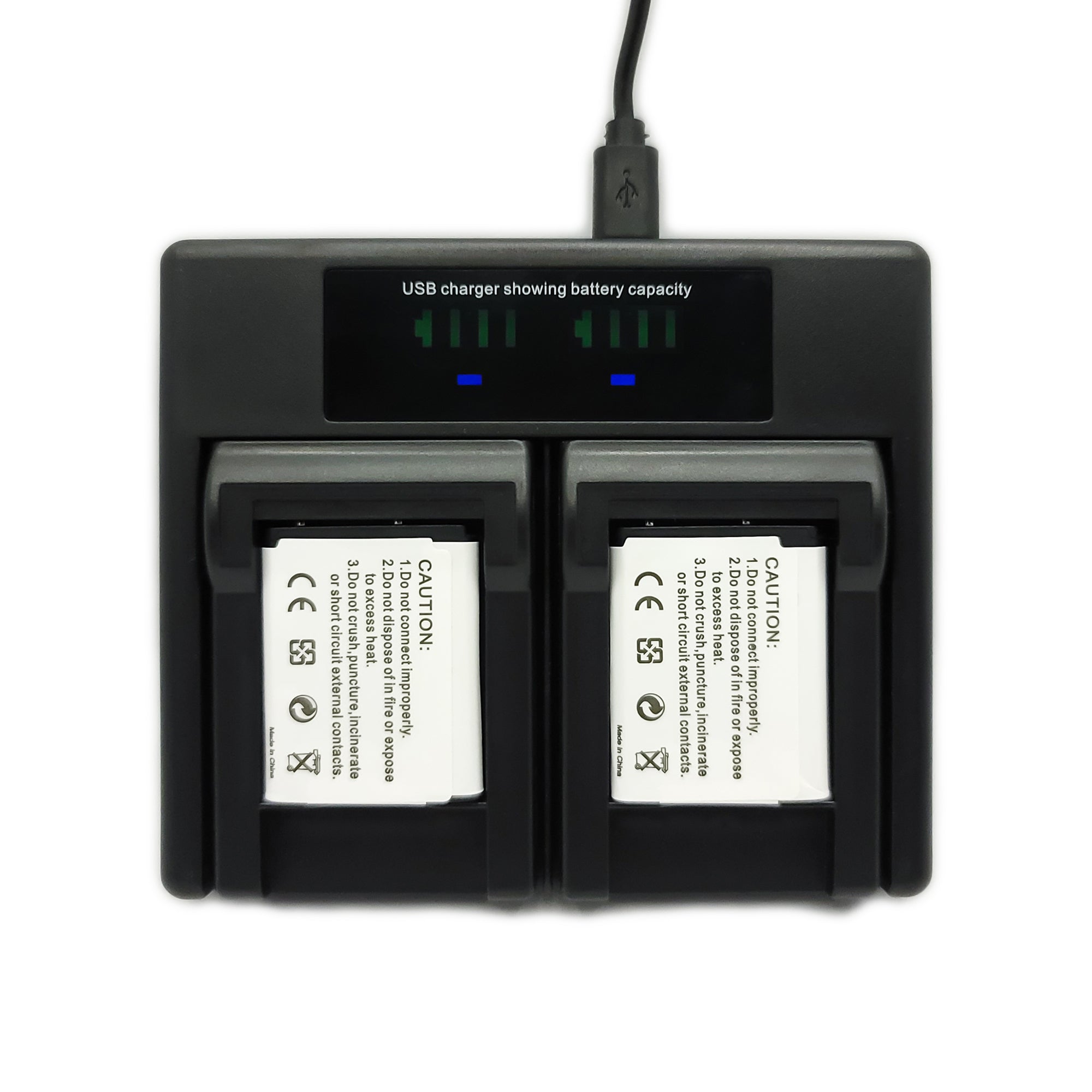 Hridz EN-EL19 Battery Charger For Nikon Coolpix S Series Camera Batteries 4