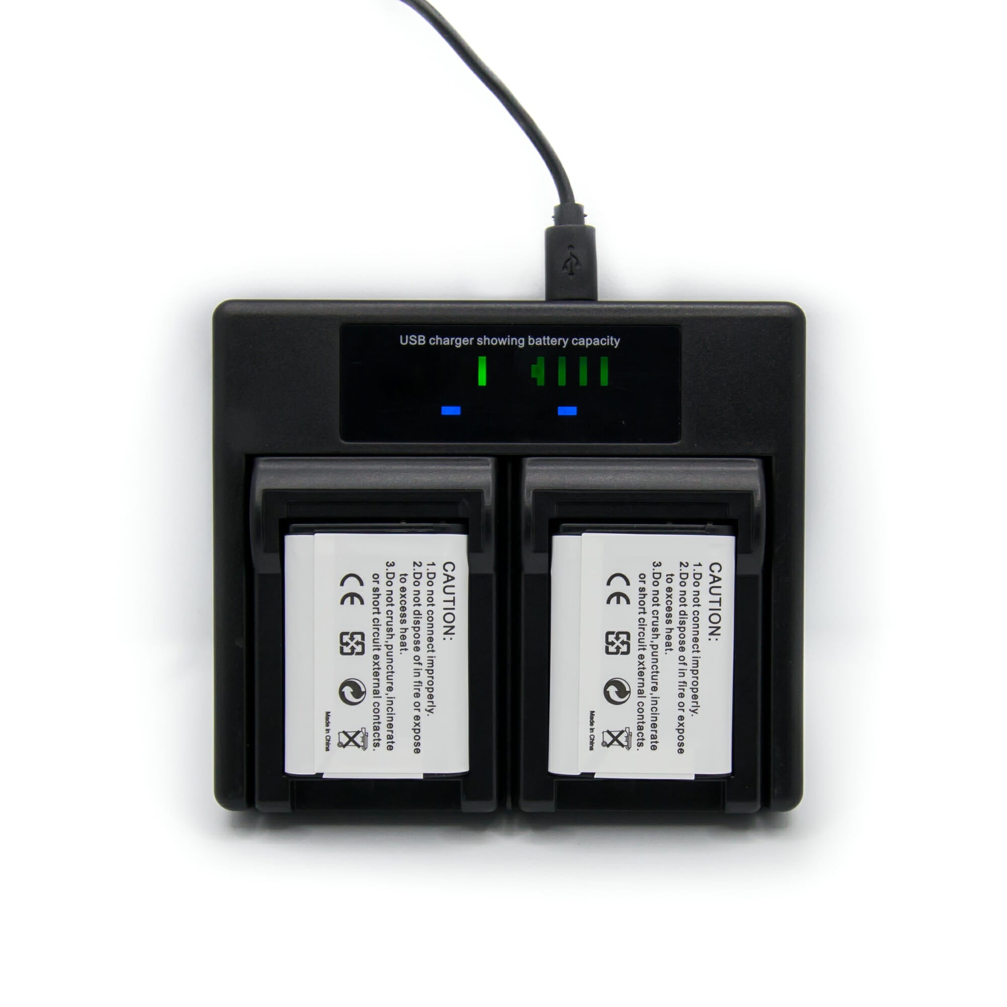 HRIDZ EN-EL23 Battery & Charger Set For Nikon Coolpix B700 S810c P600 P610S 4