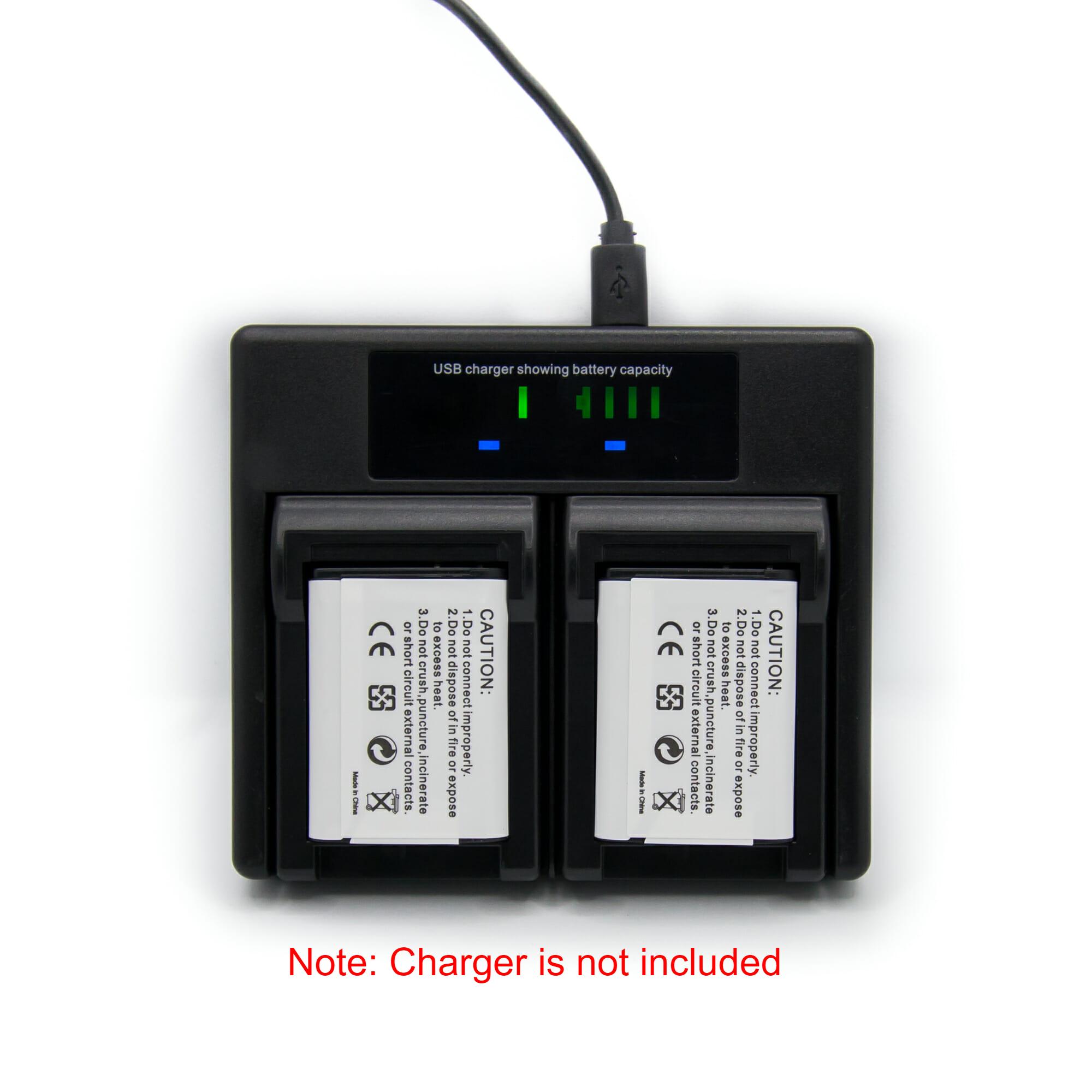 HRIDZ EN-EL23 Battery for Nikon Coolpix B700 P900 S810c P600 P610S P900S 6
