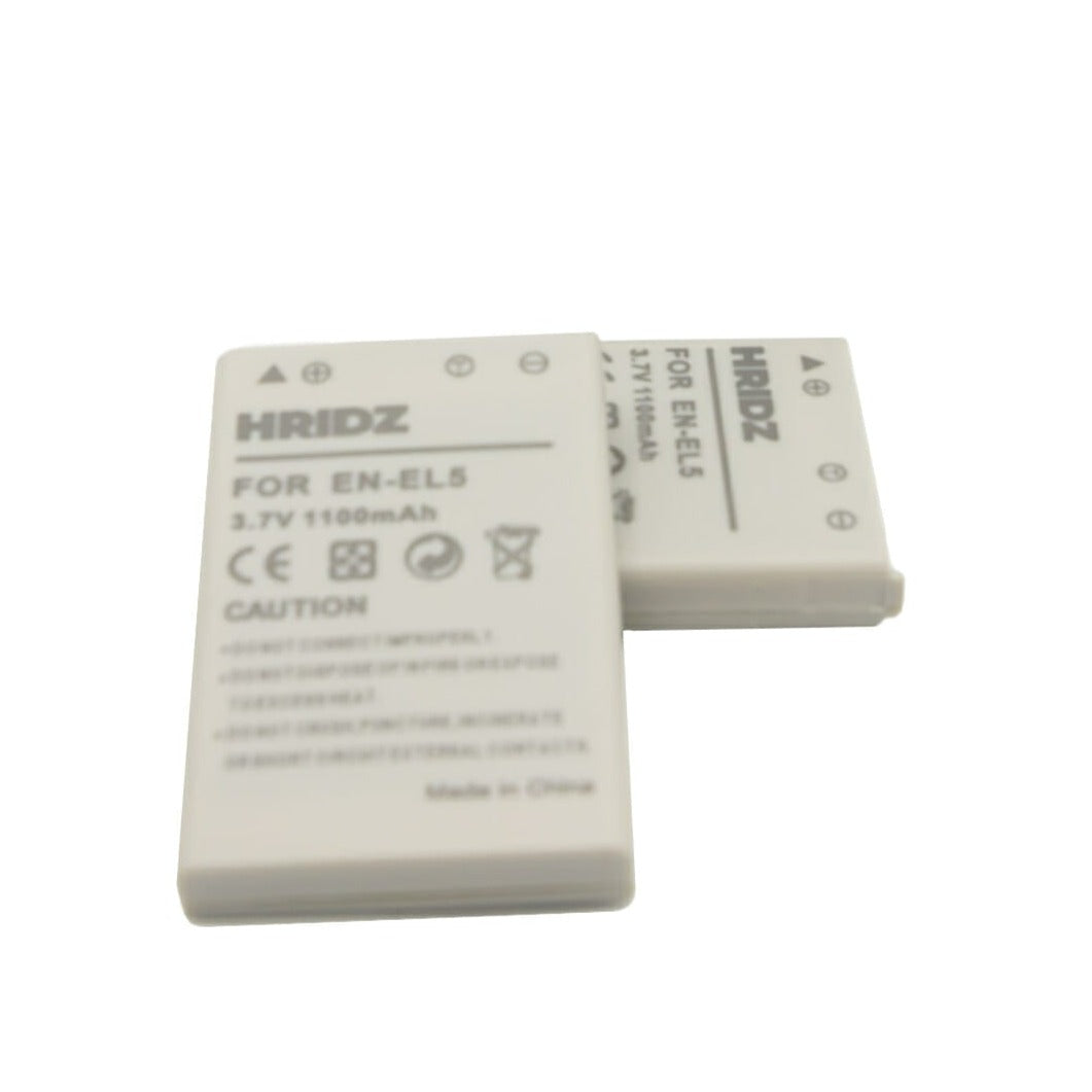 HRIDZ EN-EL5 Battery for Nikon Coolpix 3700 4200 5200 5900 7900 E3700 P5000 4