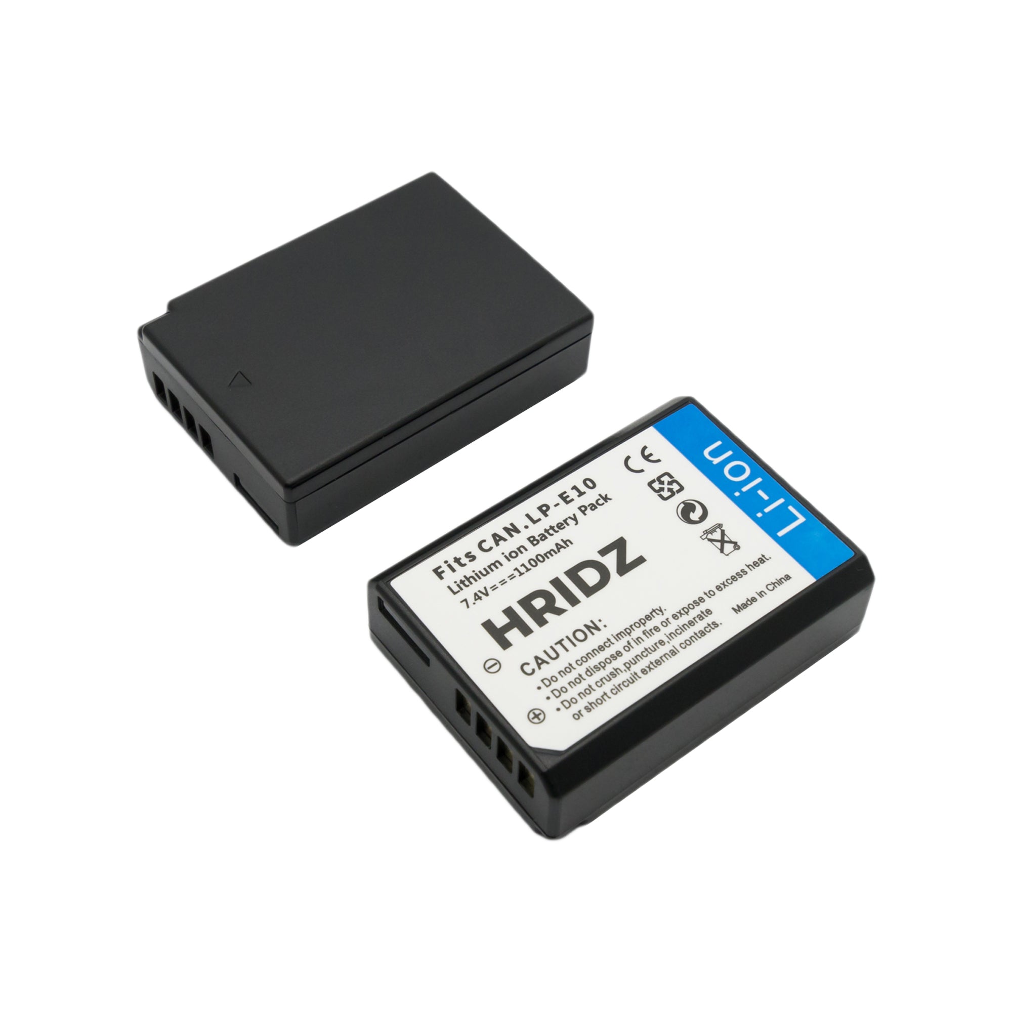 Hridz LP-E10 battery pack for Canon EOS 3000D EOS 1500D EOS 1300D EOS 1200D EOS 1100D 4
