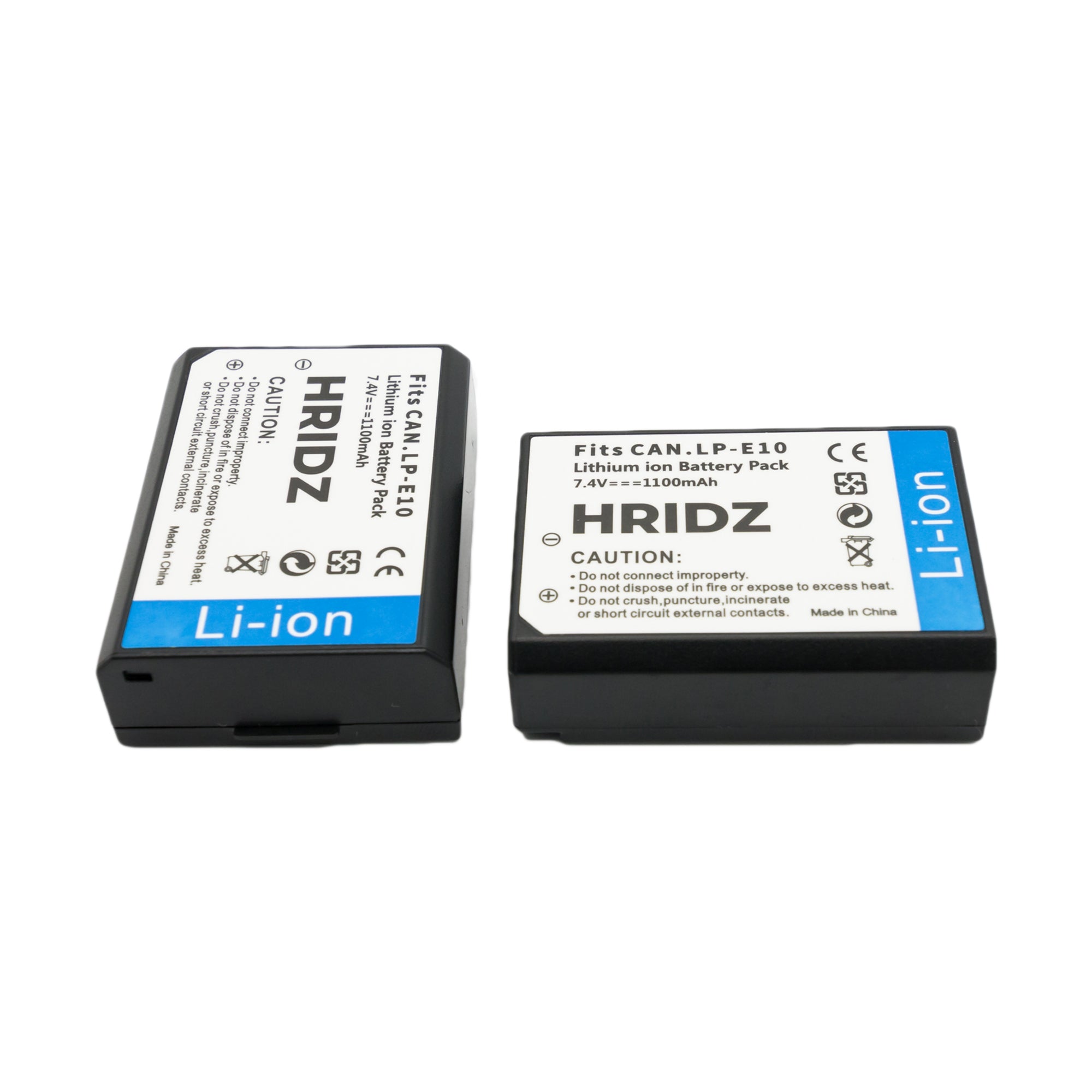 Hridz LP-E10 Battery for Canon EOS 3000D 1500D 1300D 1200D 1100D E10 LC-E10 7