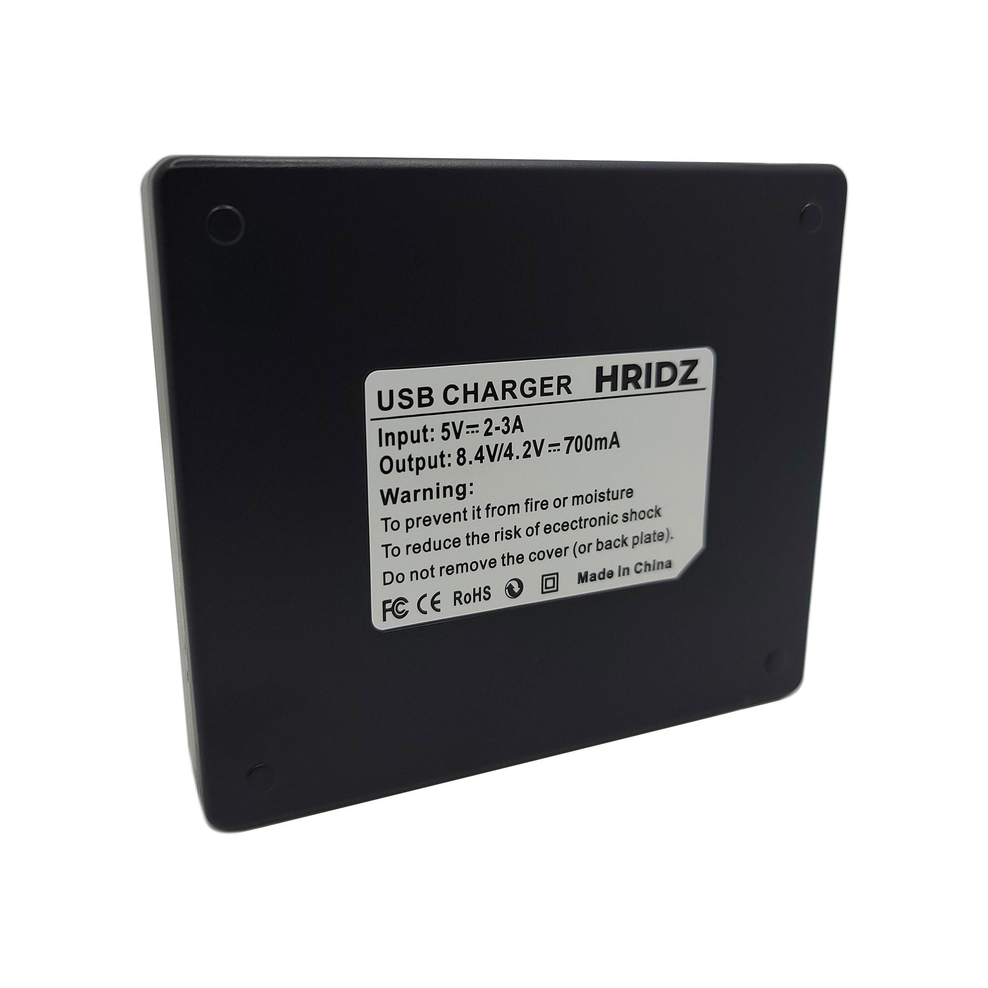 Hridz LP-E12 Dual Smart LCD Charger for Canon EOS M M2 M10 M50 M50ii M100 M200 SL1 SX70 3
