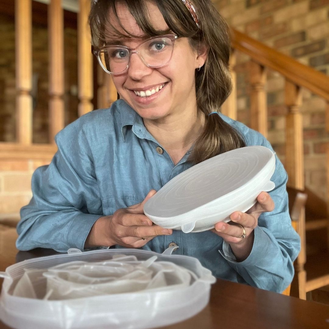 Food Grade Silicone Stretch Lids: Your Ultimate Reusable Food Covers - set of 7 (Test) 3