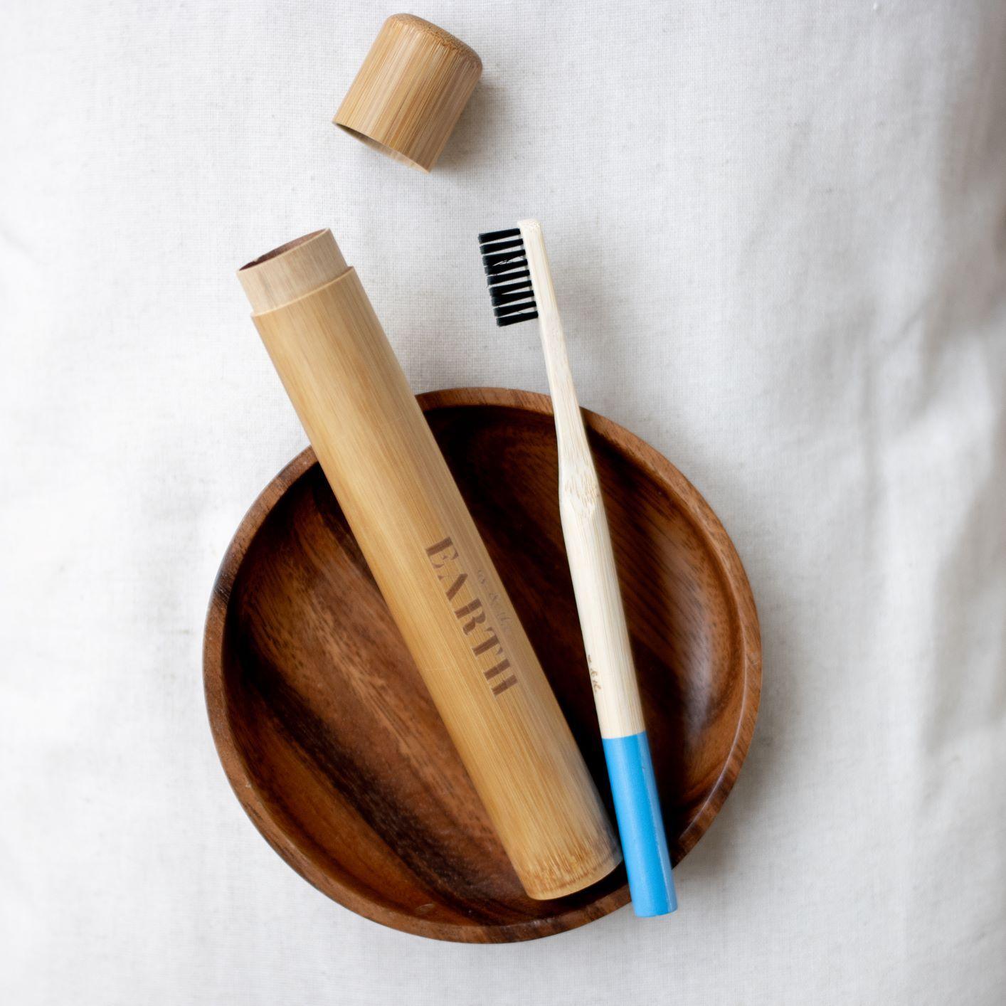 Eco-friendly Bamboo Toothbrush Travel Set 4