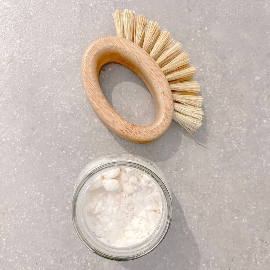 Bamboo Veggie Scrubber Brush 5