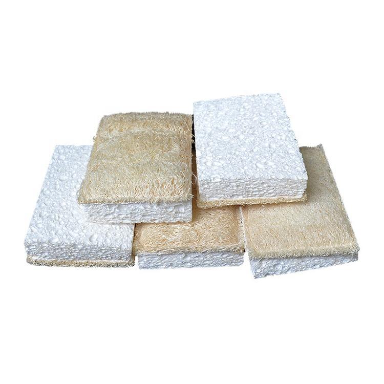 Natural Loofah Cellulose Sponges (Pack of 3) | Eco Cleaning 7