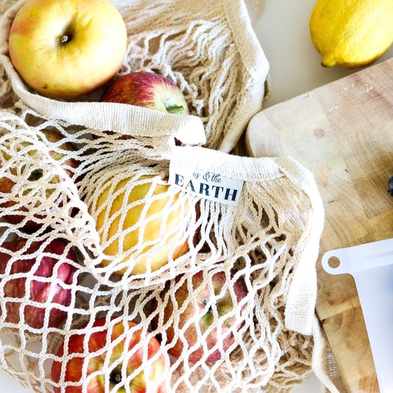 5 PACK Mesh Shopping Bag Bundle 4