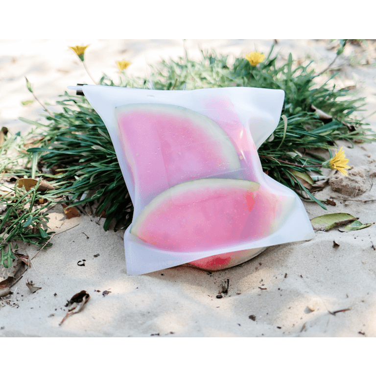 Silicone Zip Lock Food Pouch Bundle - 4 Sizes 4