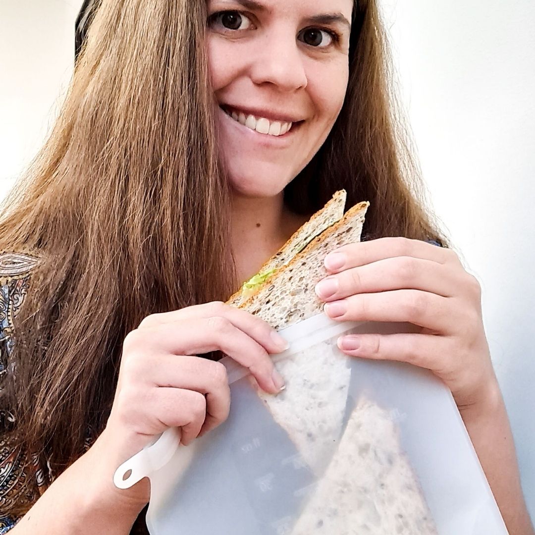 Silicone Zip Lock Food Pouch Bundle - 4 Sizes 7