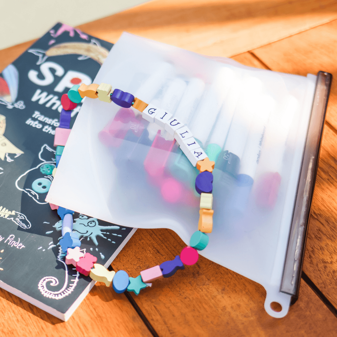 1000mL - Reusable Food Grade Silicone Zip Lock Food Pouch 6