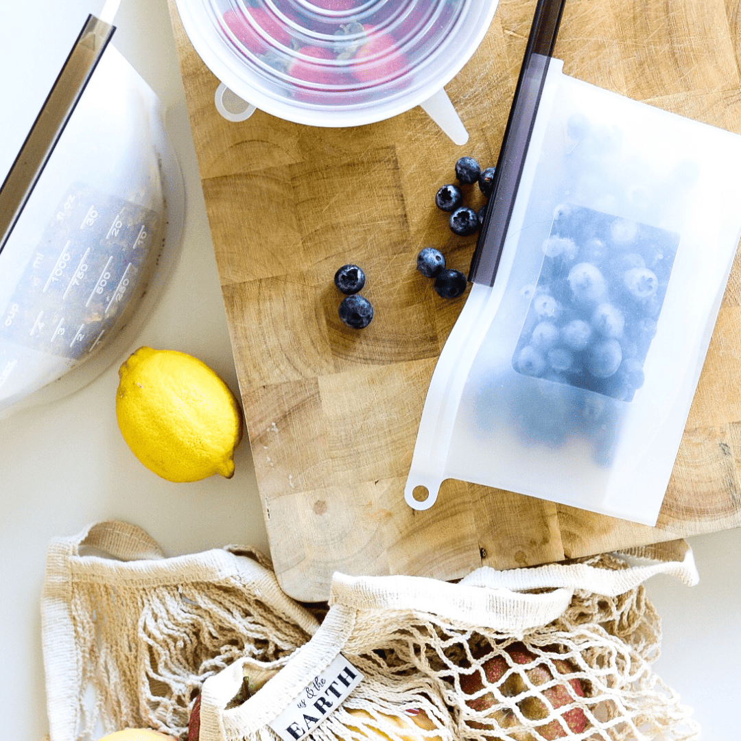 500mL - Reusable Food Grade Silicone Zip Lock Food Pouch 5