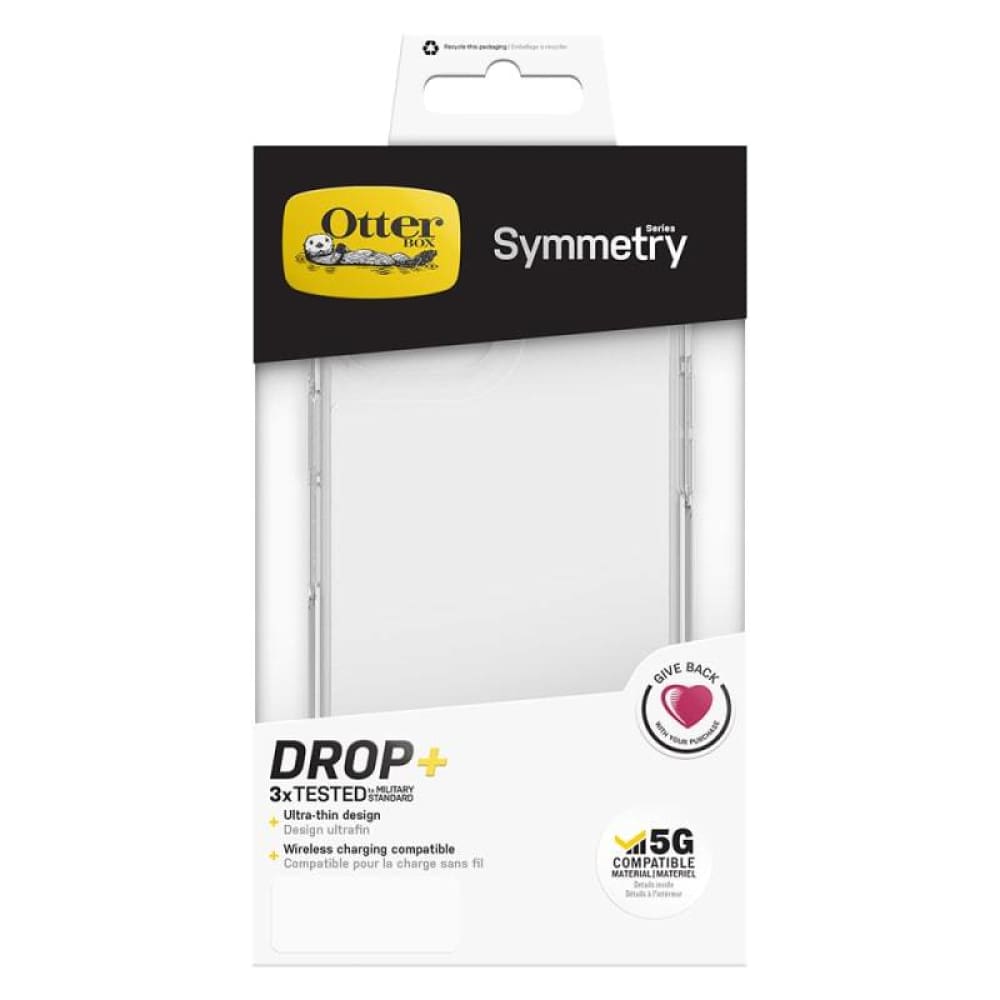 Otterbox Symmetry Case for Iphone 12 Pro Max 6.7" - Clear 4