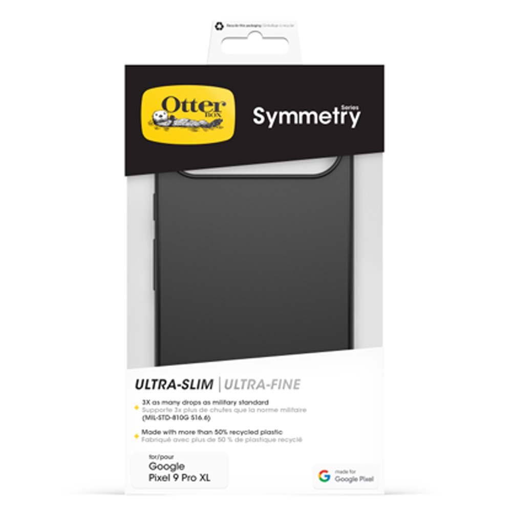 OtterBox Symmetry Back Case for Google Pixel 9 XL - Black 3