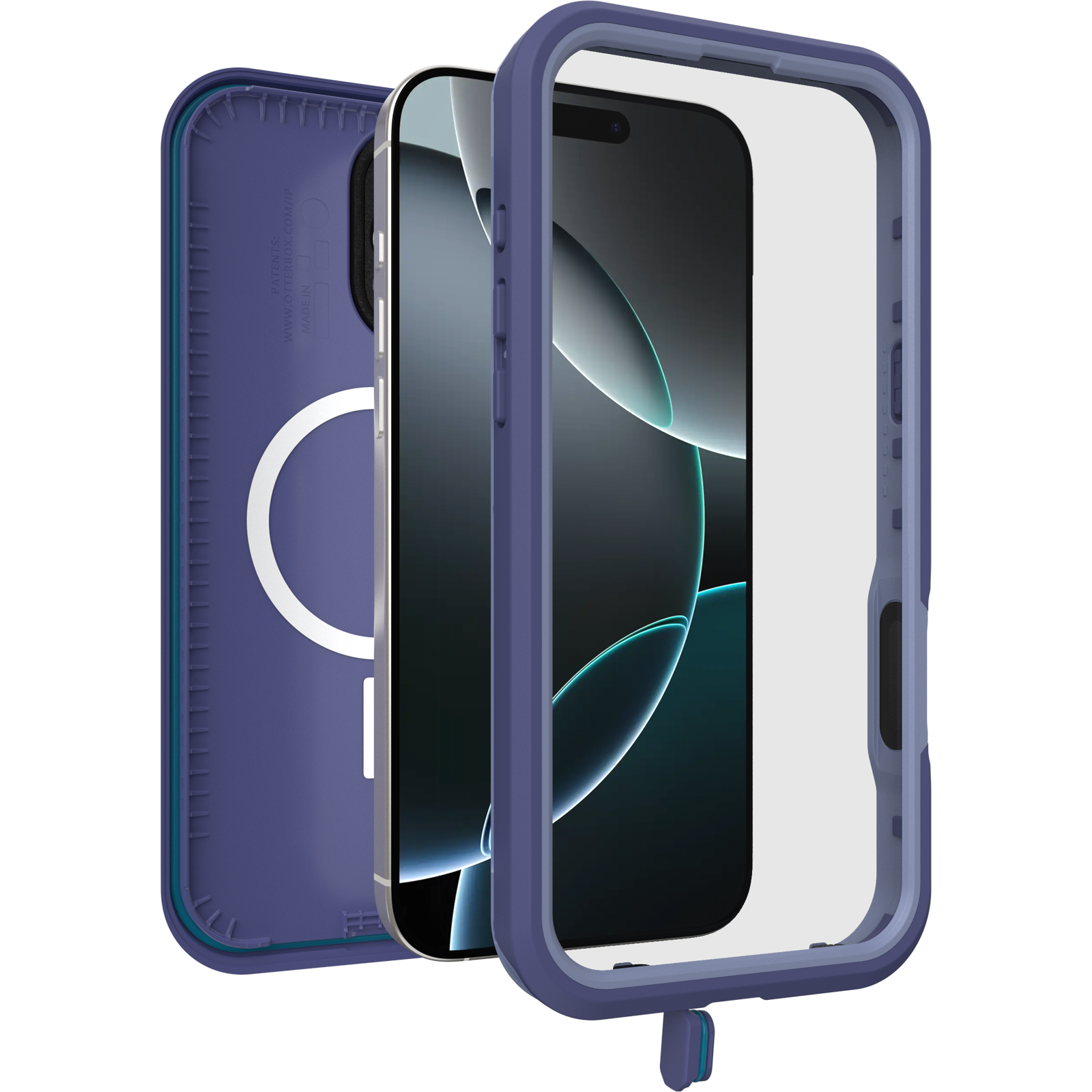 OtterBox Lifeproof Fre MagSafe for iPhone 16 Pro Max - Purple 3
