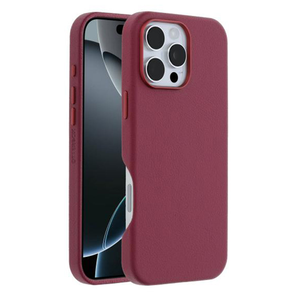 OtterBox Symmetry Cactus Back Case for iPhone 16 Pro Max - Maroon 4