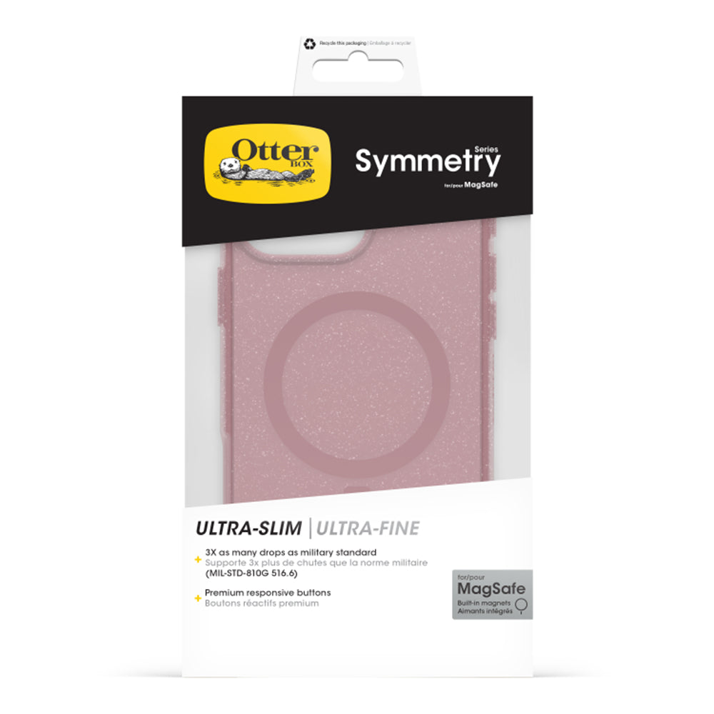 OtterBox Symmetry MagSafe Back Case for iPhone 16 Pro Max Back Case for Pink 3