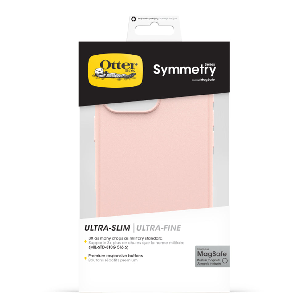 OtterBox Symmetry MagSafe Back Case for iPhone 16 Pro Max Back Case for Rose 4