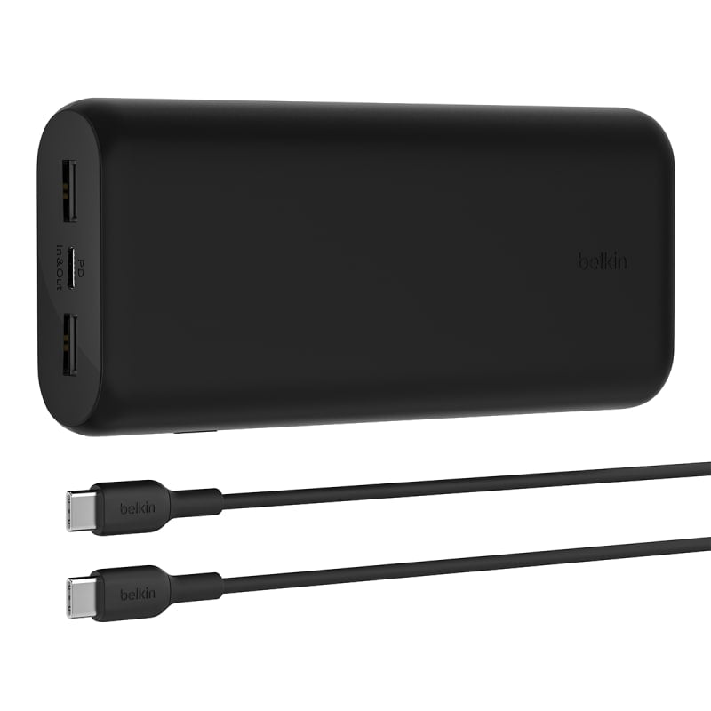 Belkin BoostCharge 20K PD20W Power Bank Compact - Black 4
