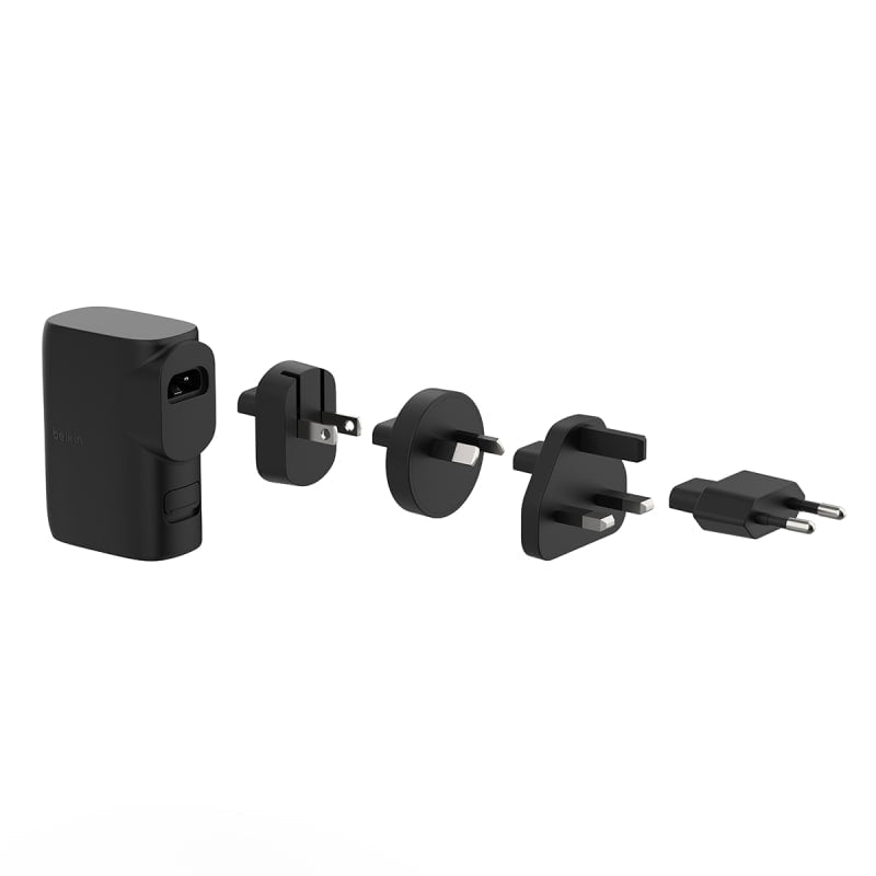 Belkin BoostCharge Hybrid  Wall Charger 25W + Power Bank 5K with Travel Adapter Kit 5