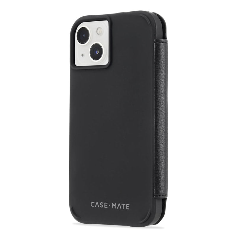 Case-Mate Tough Wallet Folio Case with MagSafe For iPhone 14 / iPhone 13 - Black 3
