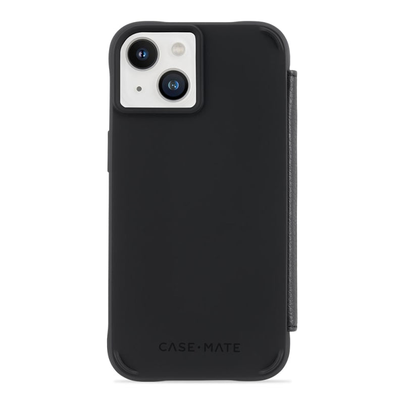 Case-Mate Tough Wallet Folio Case with MagSafe For iPhone 14 / iPhone 13 - Black 6