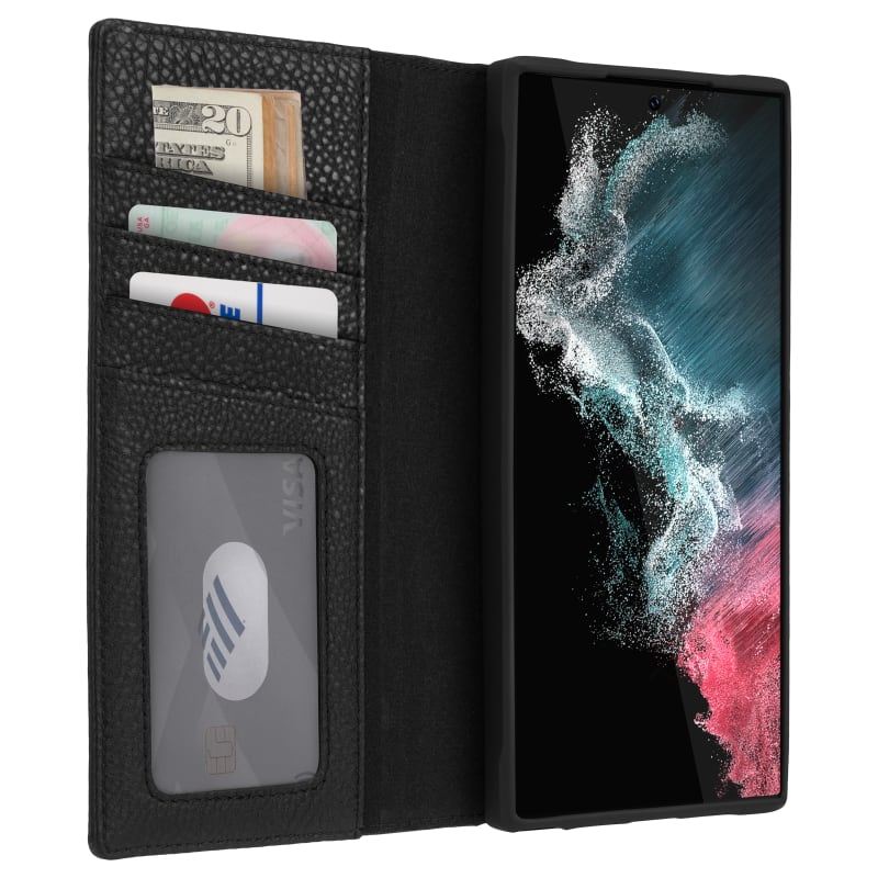 Case-Mate Wallet Folio Antimicrobial Case for Samsung Galaxy S23 Ultra - Black 5