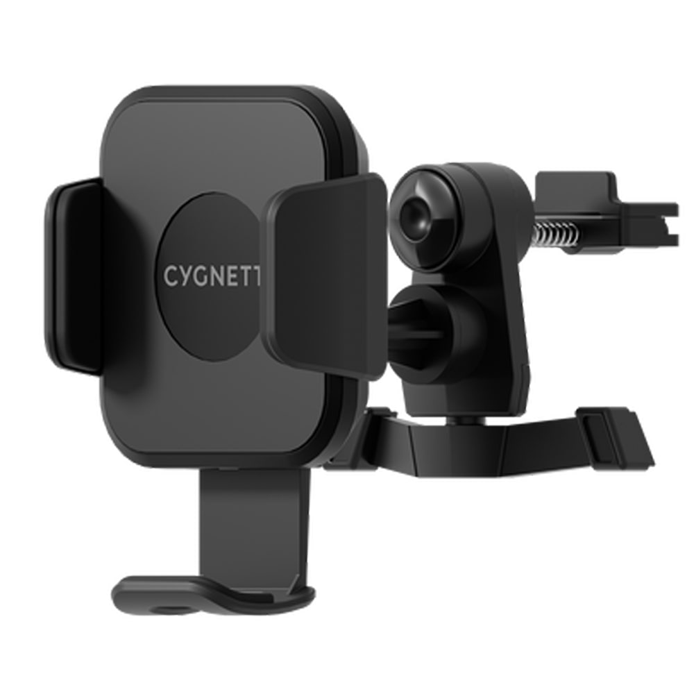 Cygnett Wireless 10W Vent Qi Car Charger Mount - Includes Charge and Cable 5