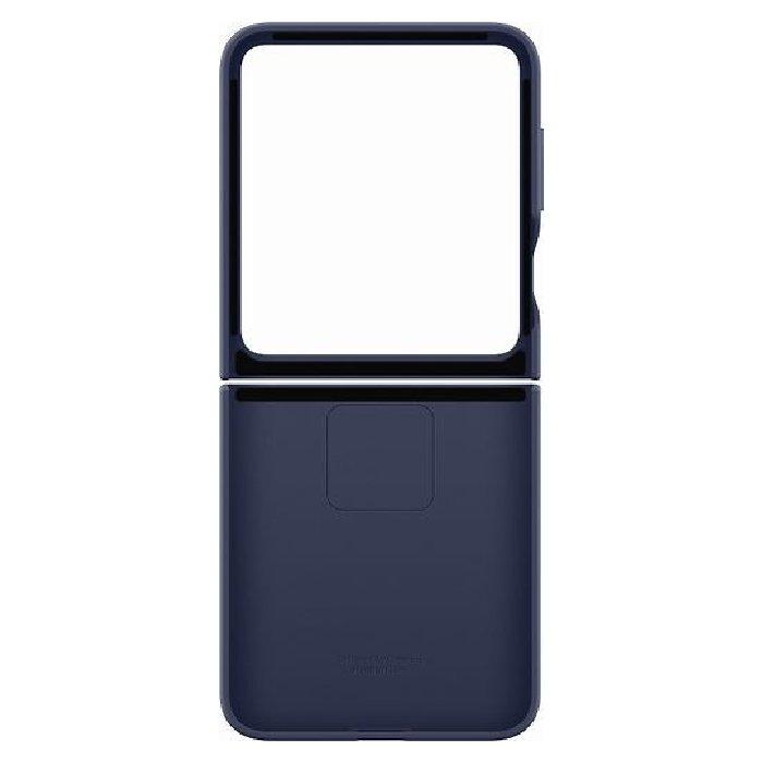 Samsung Silicone Case with Ring for Galaxy Z Flip6 - Dark Blue 3