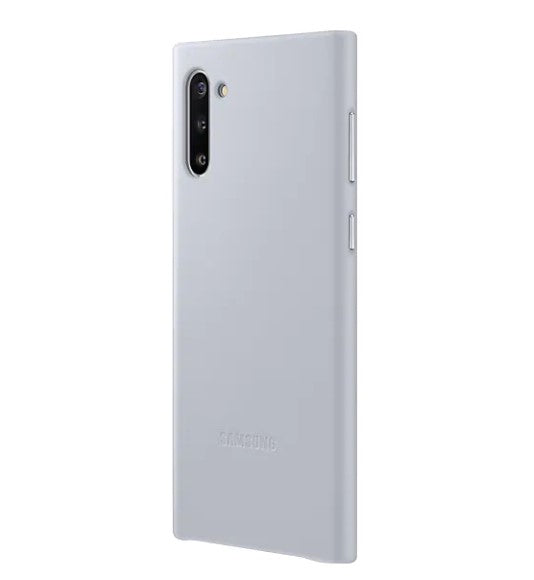 Samsung Galaxy Note 10 Leather Cover - Grey 3