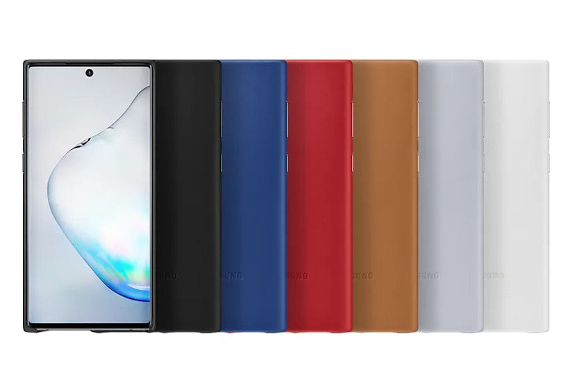 Samsung Galaxy Note 10 Leather Cover - Grey 5