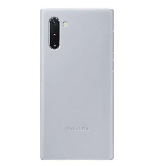 Samsung Galaxy Note 10 Leather Cover - Grey 6