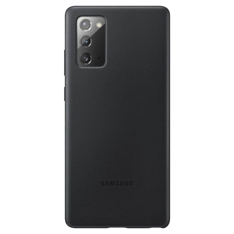 Samsung Leather Cover Case for Galaxy Note20 - Black 3
