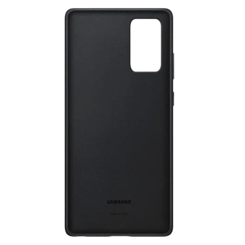 Samsung Leather Cover Case for Galaxy Note20 - Black 4