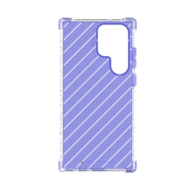 EFM Dakar Case Armour with D3O Crystalex for Samsung Galaxy S23 Ultra - Glitter Violet 5