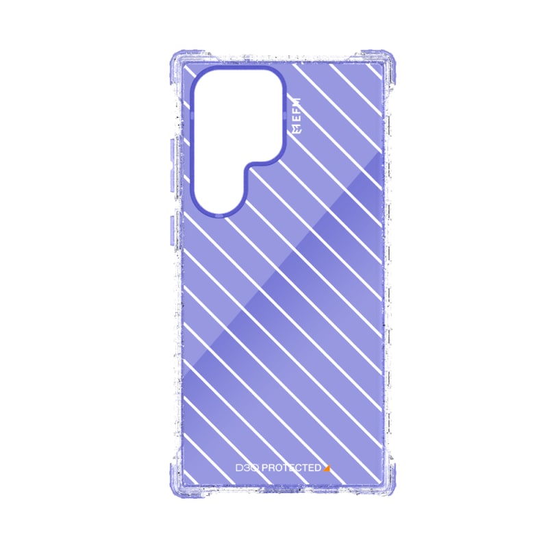 EFM Dakar Case Armour with D3O Crystalex for Samsung Galaxy S23 Ultra - Glitter Violet 6