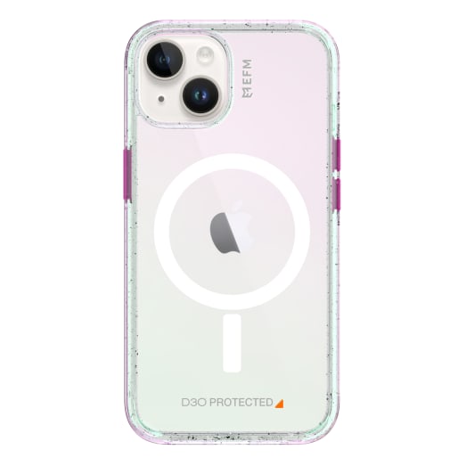 EFM Aspen Case Armour with MagSafe D3O Crystalex For iPhone 14 Plus (6.7") - Glitter Pearl 6