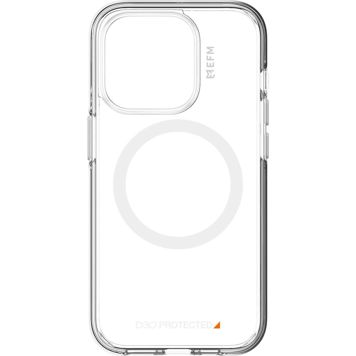 EFM Aspen Case Armour with D3O BIO suits iPhone 15 Pro - 6.1" - Clear 6