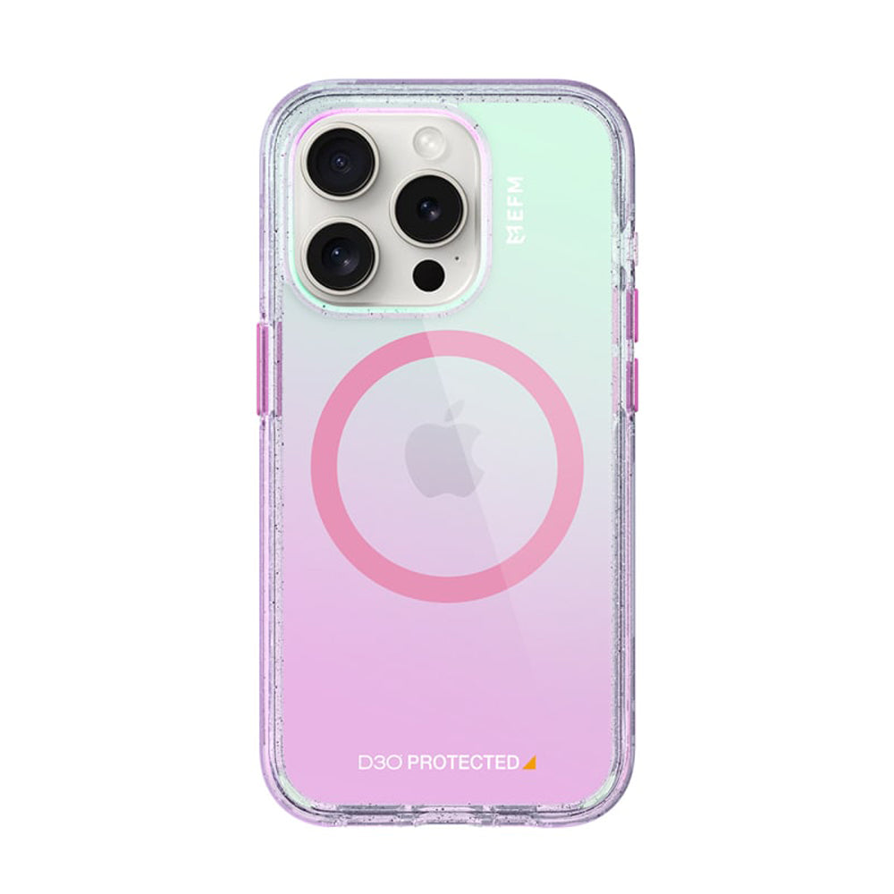 EFM Aspen Case Armour with D3O BIO suits iPhone 15 Pro Max  - Glitter Pearl 4